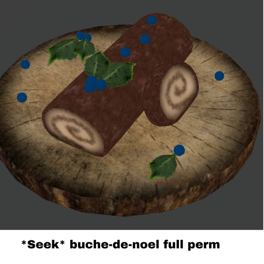 *Seek* buche-de-noel full perm