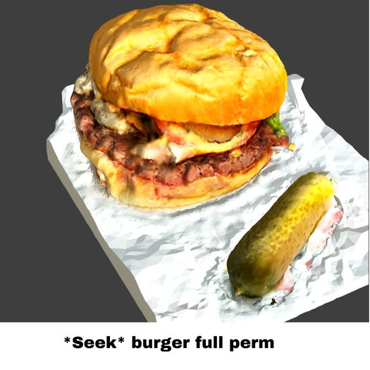 *Seek* Burger Full perm