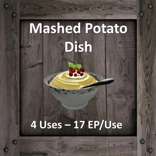 DFS Mashed Potato Dish (Texture)