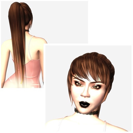 VC - Hair brown Ponytail