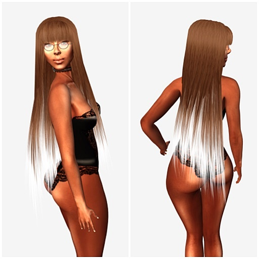 VC - Hair brown-bangs long
