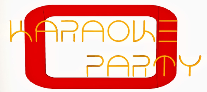 Karaoke Party Wall Sign