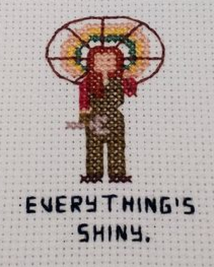 Everything Shiny Needlework Texture