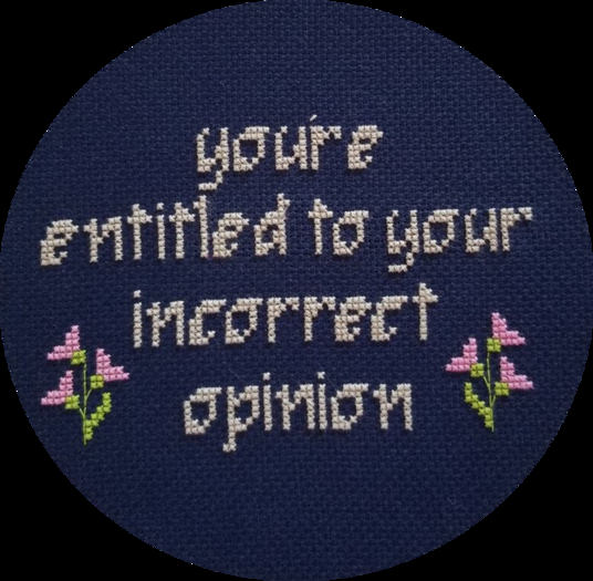 Entitled Incorrect Opinion