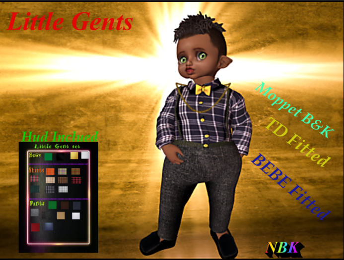 #NBK#Little Gents Set Shoes Hud