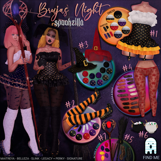 *B.D.R.* Brujas Night | Spookzilla 2020 | All prizes included.