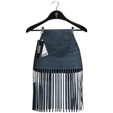 Emery Tribbiani Fringe Skirt Midnight