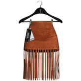 Emery Tribbiani Fringe Skirt Cooper