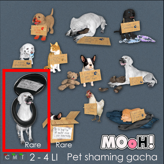 MOoH! Toilet dog (4LI) RARE