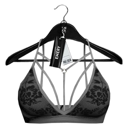 Emery Aimee Bralette Gray