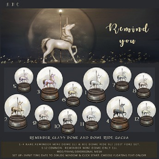 10){anc} remind you. horse dome {choco}