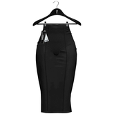 Emery Bobbi Sheer Skirt Black