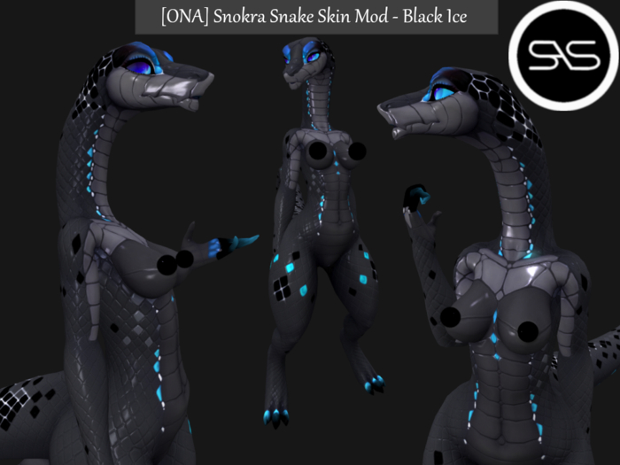 [S&S] Snokra Skin Black Ice Skin Mod