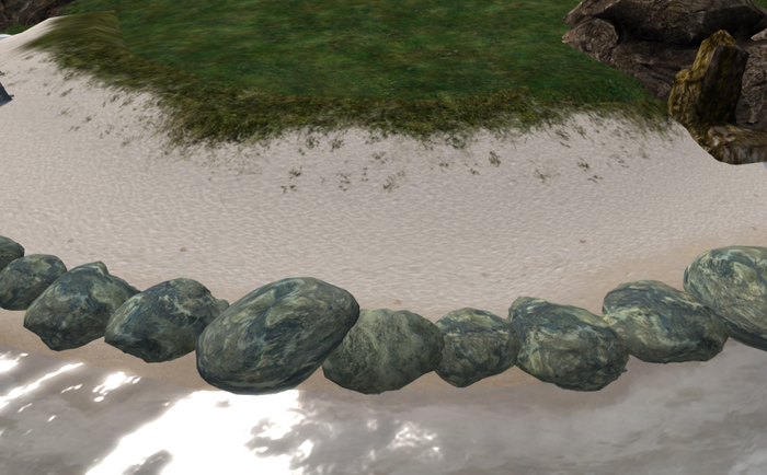 Full Perm Beach Rock