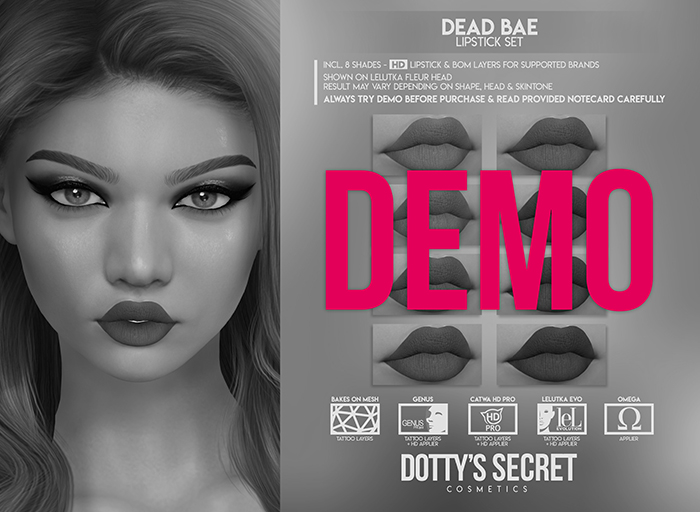 Dotty's Secret - Dead Bae - Lipstick [DEMO] [ADD ME]
