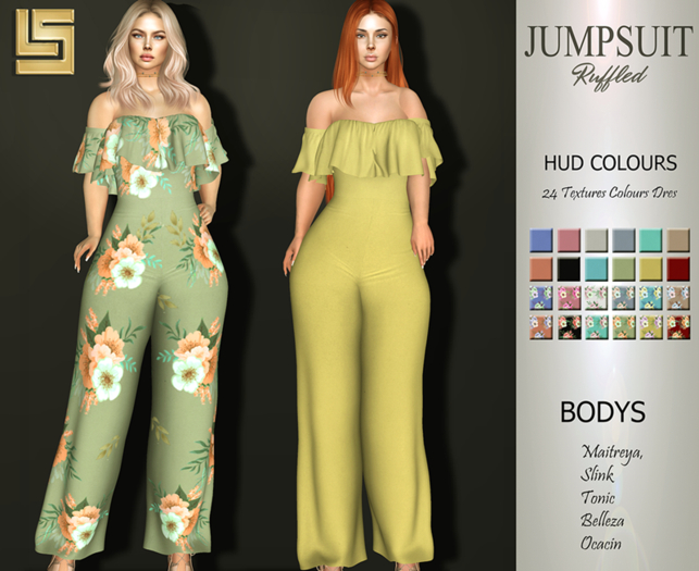 30 % OFF PROMOTION[LS] JUMPSUIT RUFFLED 01