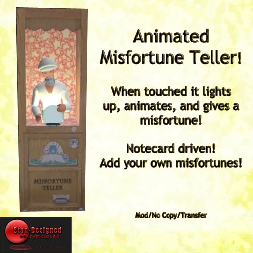 Animated Misfortune Teller!