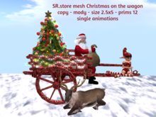 SR.store mesh Christmas on the wagon