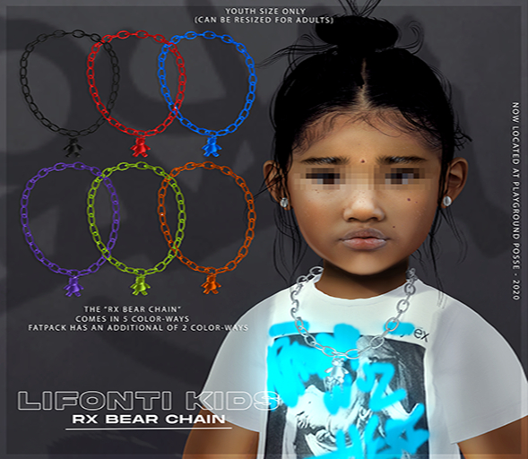 LFK. - RX Teddy Chain - Onyx