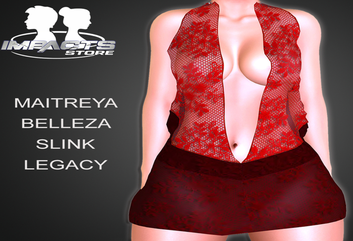 IMPACTS- DRESS SEXY LOLA RENDA  MAITREYA//BELLEZA/SLINK/LEGACY