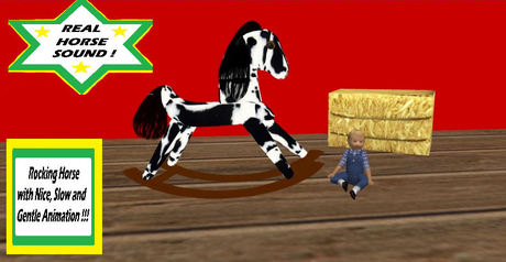animated rocking horse