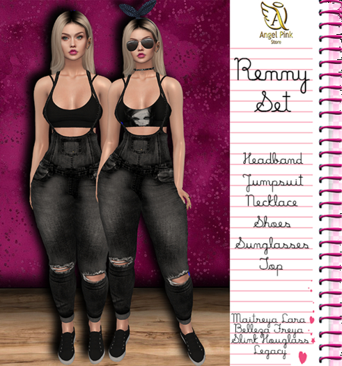 {AP}Renny Set Lara,Freya,Houglass,Legacy