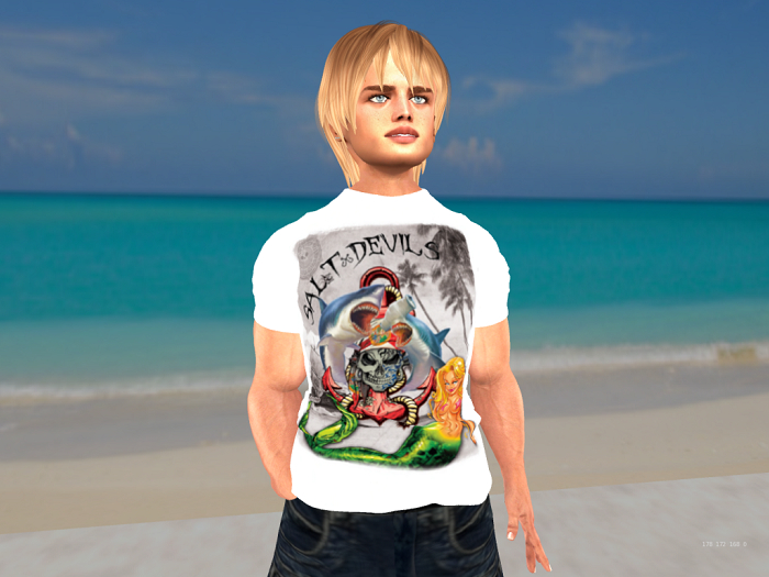 Salt Devils Collection Shirt-Shark/Mermaid