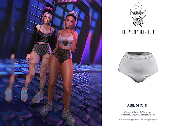 ELEVEN - ABIE SHORT (WHITE)