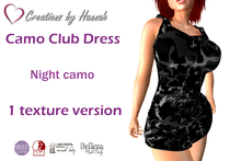 [CBH] Camo Club Dress - Night