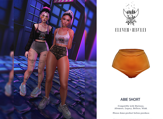 ELEVEN - ABIE SHORT (ORANGE)