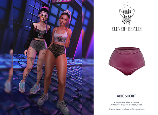 ELEVEN - ABIE SHORT (FUCSIA)