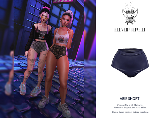ELEVEN - ABIE SHORT (BLUE)