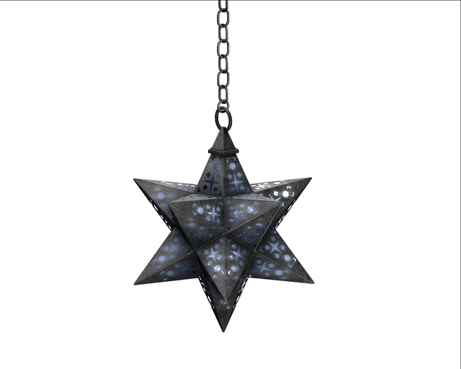 Trompe Loeil - Morovian Tin Star Light