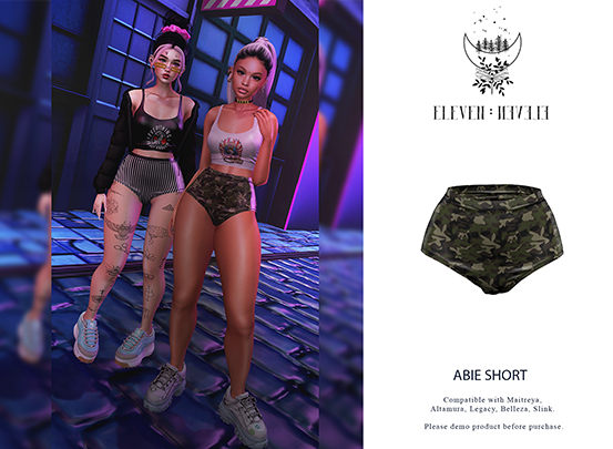 ELEVEN - ABIE SHORT  (CAMO)