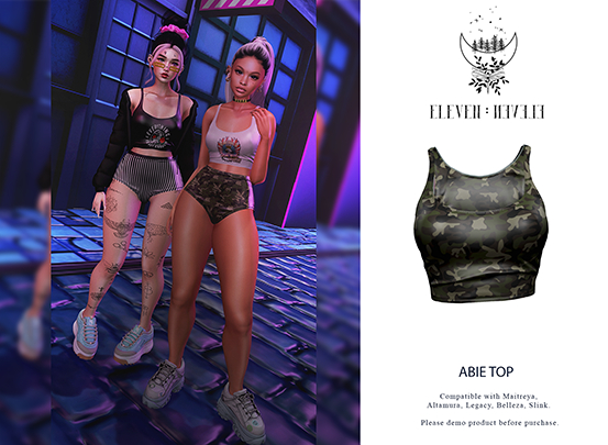 -ELEVEN - ABIE TOP  (CAMO)