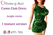 [CBH] Camo Club Dress - Jungle