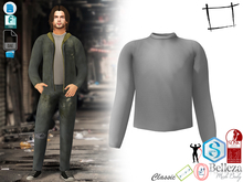 Dae Obj FBX Men's Long Sleeves T-Shirt Top Slink Male, Belleza Jake, Signature Gianni