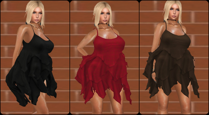 {Hellens} DEMO Strapless Tutu Night Dress Samantha Maitreya Hourglass Physique Isis Venus Freya Tonic eBody TMP