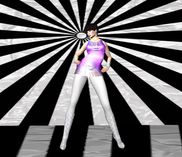 Adl ALTA MODA POP ART IRRIDISCENT