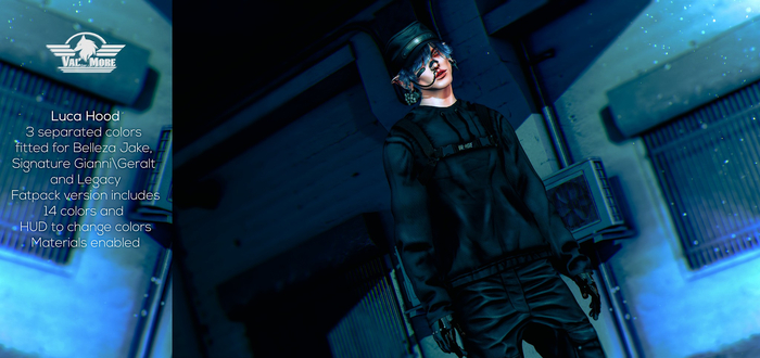 [Val'More] - Luca Hood Grey- (Unpack)