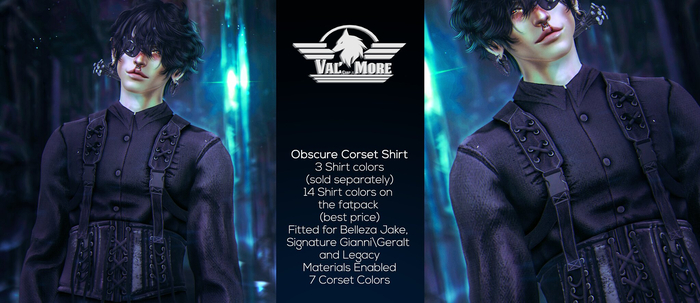 [Val'More] - ObscureCorset - beige - (Unpack)