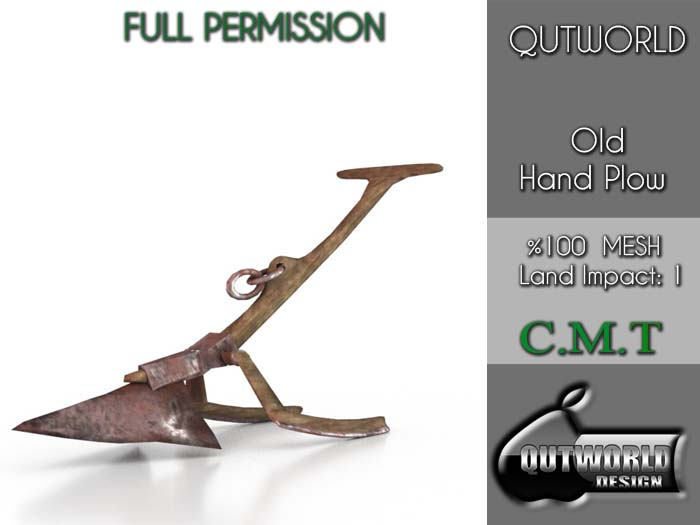.::QUTWORLD Old Hand Plow::.FP Unpack (ADD)