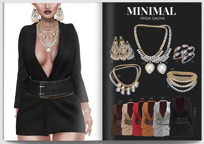 MINIMAL - Frida Dress White *2*