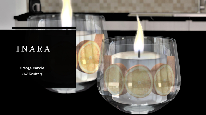 [ID] Orange Candle w/ Resizer