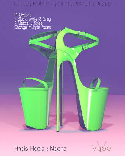 {.:Vybe:.} Anais Heels : Neons