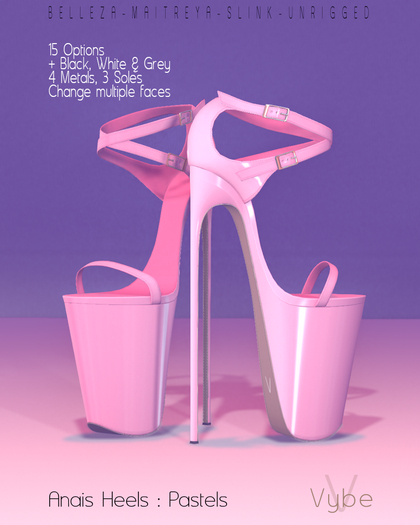 {.:Vybe:.} Anais Heels : Pastels