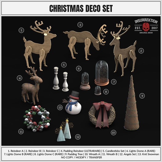 [IK] Christmas Deco - 08. Lights Dome C - RARE (boxed)