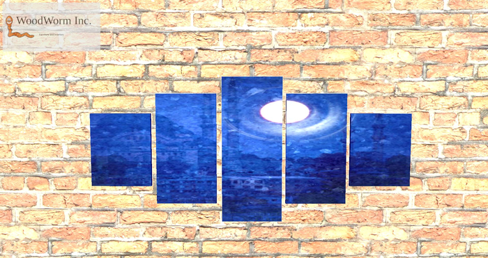Wall decoration: oriental night