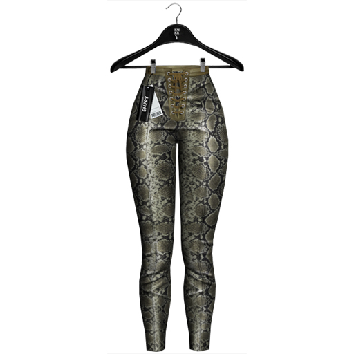Emery Brooke Snake Pants Olive