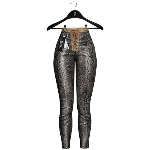 Emery Brooke Snake Pants Cement